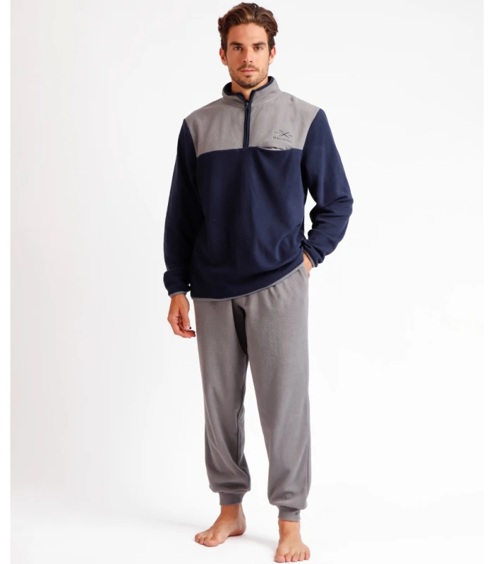 Pijama Invierno Hombre Micropolar 60459 Admas