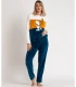 Pijama Invierno Mujer Coralina Snoopy 62422 Peanuts Talla XXL
