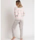 Pijama Invierno Coralina Mujer Snoopy 62425 PEANUTS