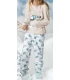 Pijama Invierno Niña Interlock 62456 Peanuts