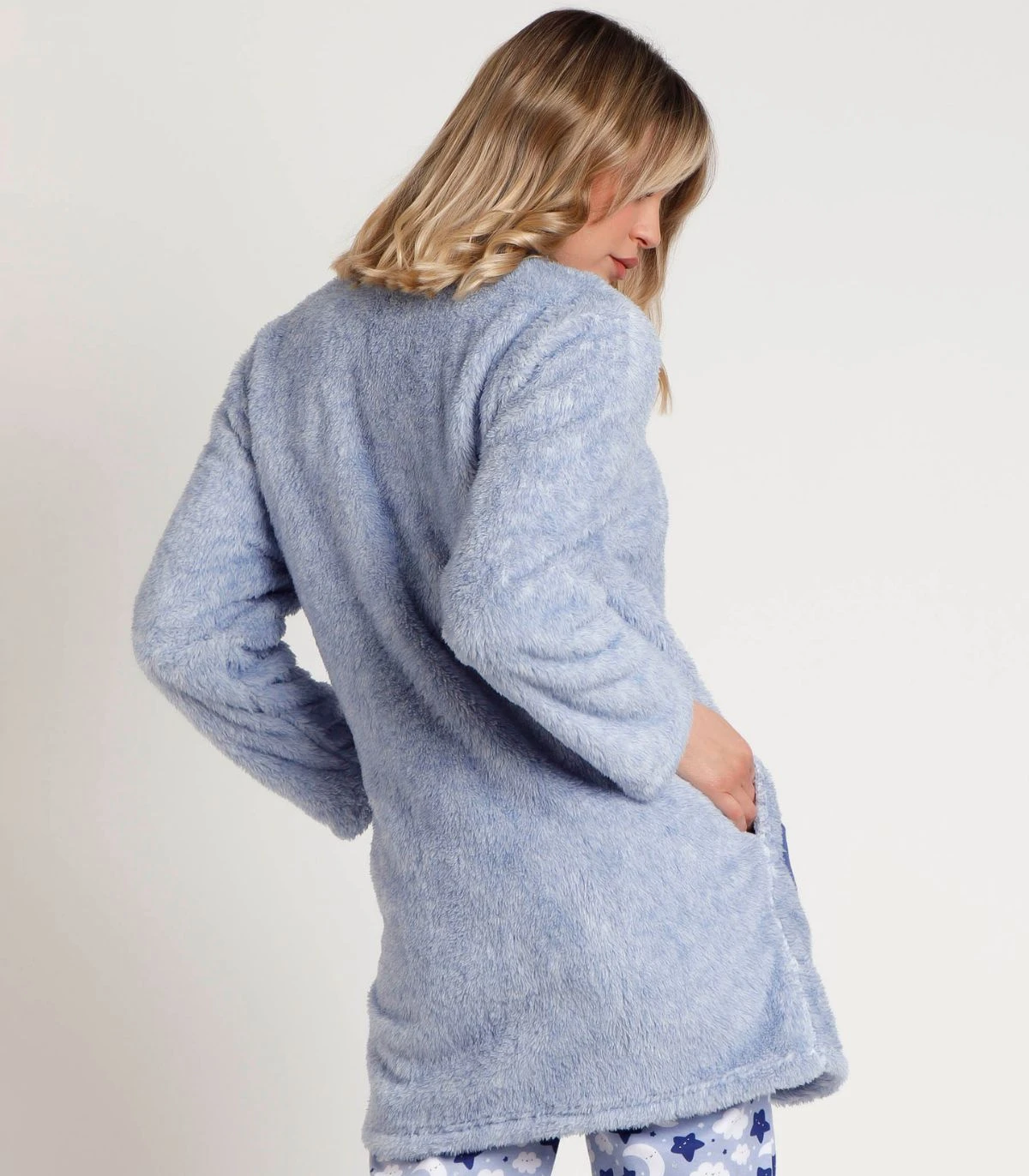 Bata Calentita ADMAS para Mujer con Cremallera Talla L