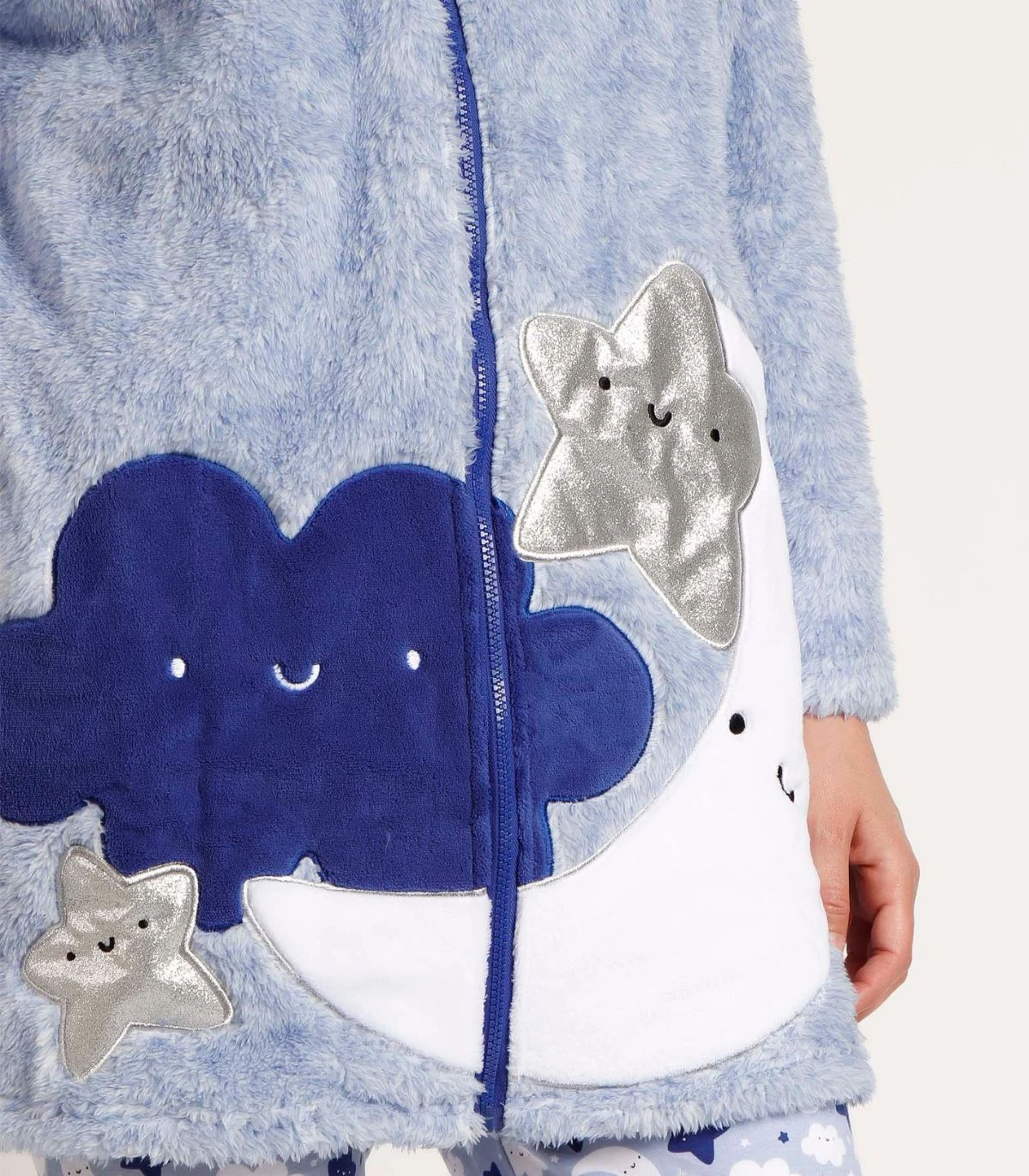 Bata Calentita ADMAS para Mujer con Cremallera Talla L