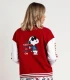 Chaqueta Calentita PEANUTS Snoopy Cool para Mujer - Manga Larga Burdeos