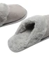 Zapatillas de Casa Mujer Gris Ysabel Mora