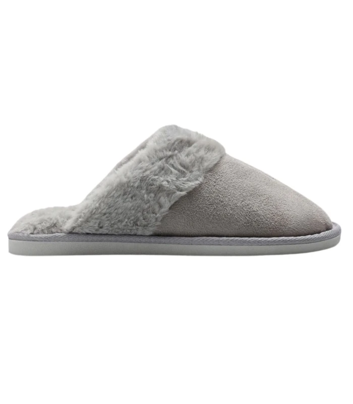 Zapatillas de Casa Mujer Gris Ysabel Mora