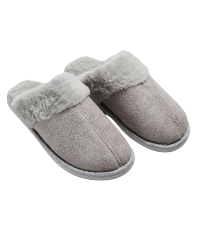 Zapatillas de Casa Mujer Gris Ysabel Mora