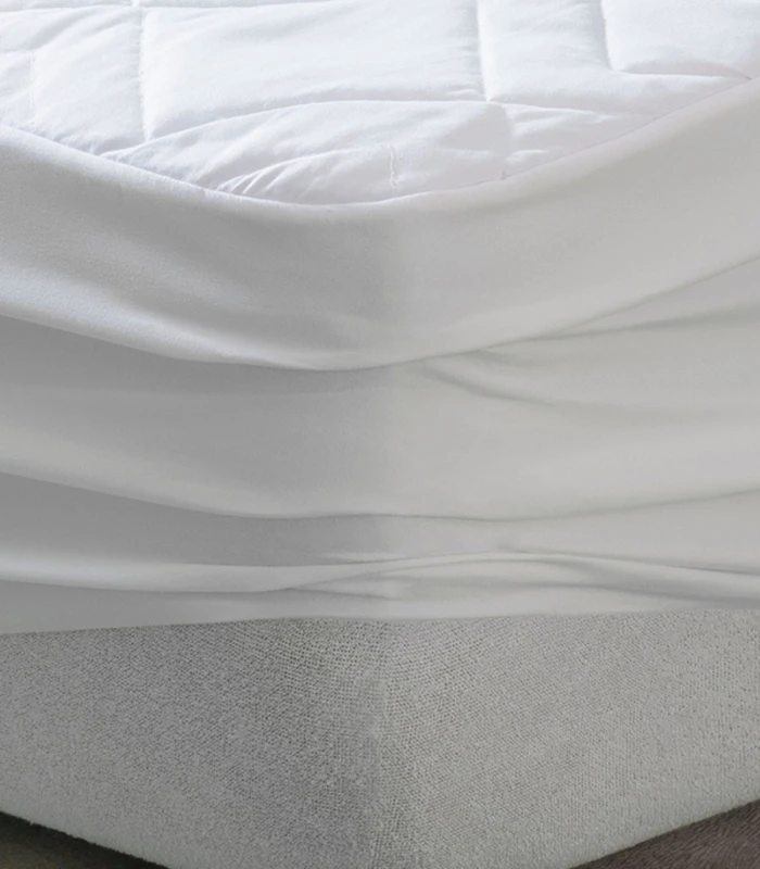 Cubrecolchón Velfont Microfibra Aloe Vera Impermeable - Acolchado y Protector