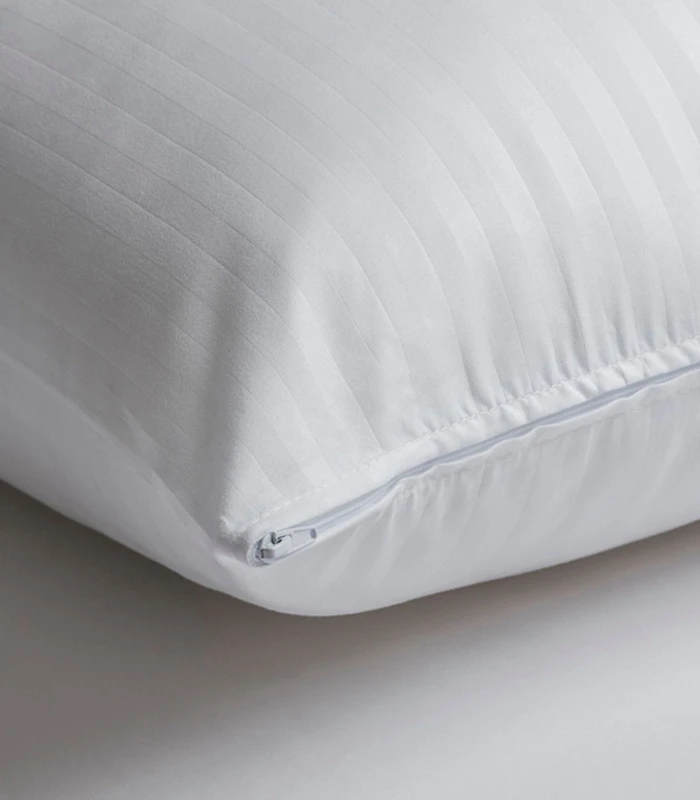 Funda de Almohada Velfont Raso Labrado - 100% Algodón con Cremallera