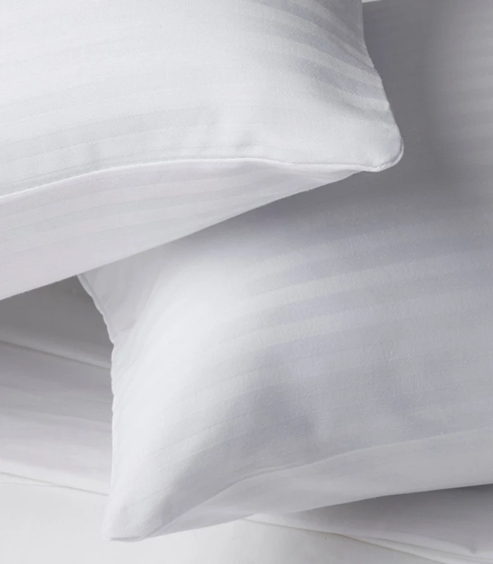 Funda de Almohada Velfont Raso Labrado - 100% Algodón con Cremallera