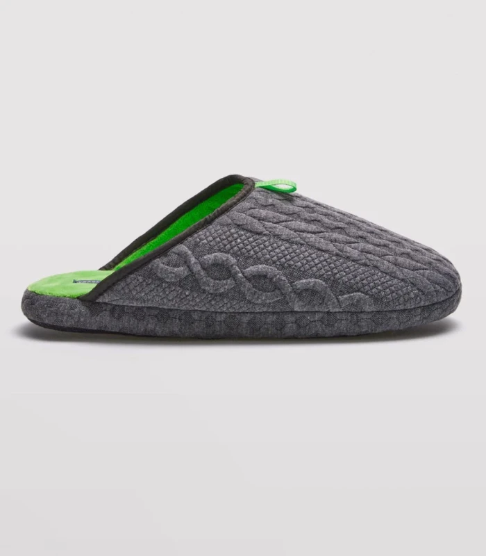 Zapatillas de Casa Hombre Color Gris de Ysabel Mora