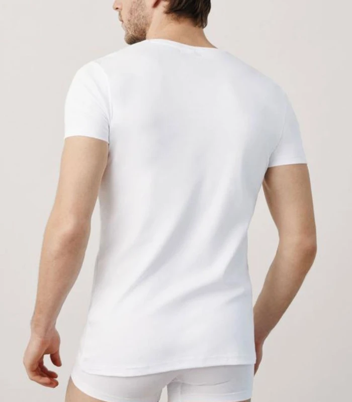 Camiseta Térmica Hombre Negra 100% Algodón de Ysabel Mora