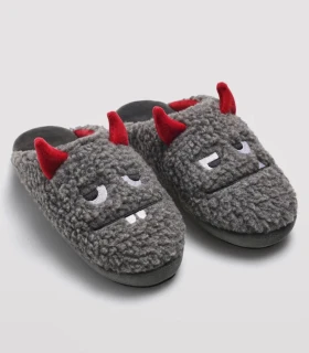 Zapatillas de Casa Niño Monstruo de Ysabel Mora