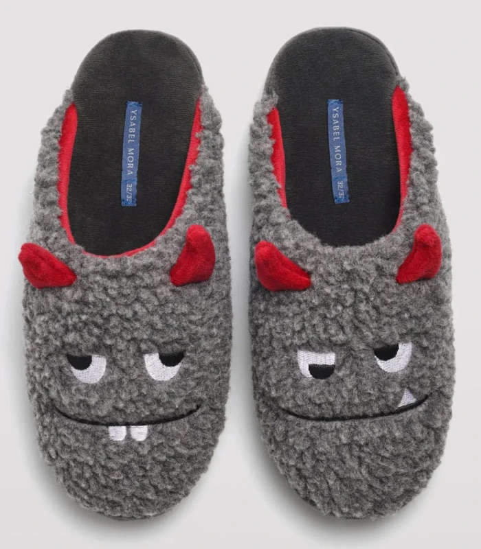 Zapatillas de Casa Niño Monstruo de Ysabel Mora