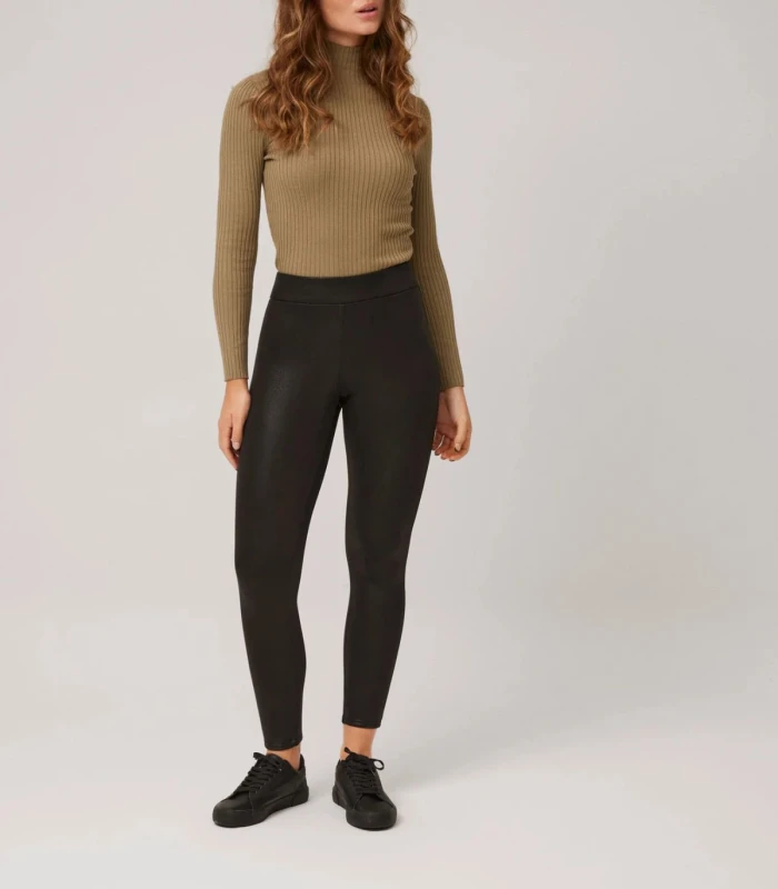 Leggings Térmicos Efecto Piel Negro 70293 Ysabel Mora