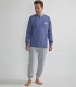 Pijama hombre interlock NYC - DIASSI MAN