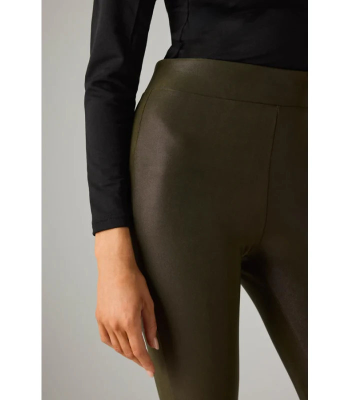 Leggings Térmicos Mujer Efecto Piel Verde 70293 Ysabel Mora