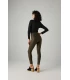Leggings Térmicos Mujer Efecto Piel Verde 70293 Ysabel Mora