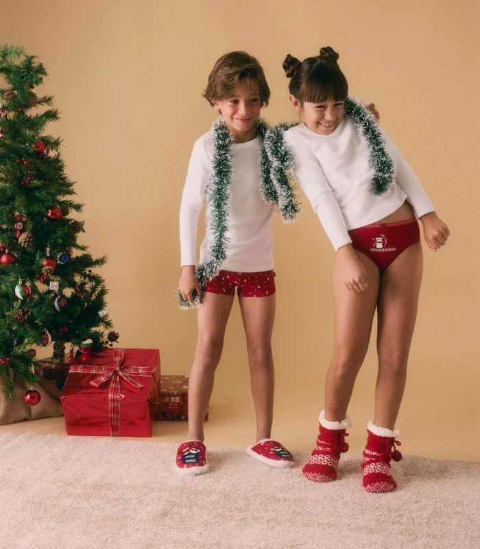 Boxer Niño Algodón Navideño Ysabel Mora