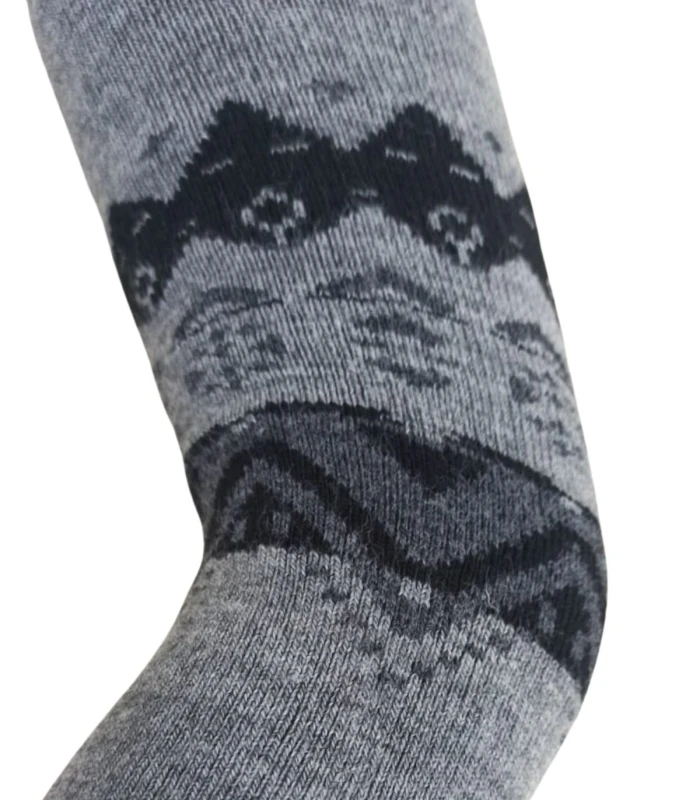 Legging Infantil de Lana con Cenefas