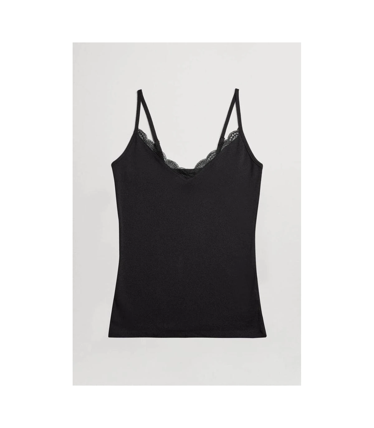 Camiseta Interior de Tirantes para Mujer Ysabel Mora Tirante Fino Regulable,Costuras Planas  19687