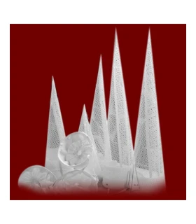 Capirote de Rejilla Ajustable para Semana Santa Ligero, Flexible y Transpirable