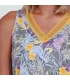 Camisón Mujer Viscosa Estampada Admas