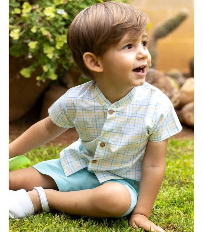 Conjunto Pantalón y Camisa Niño 11123 Kara - Calamaro