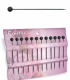 Alfileres Negros de Cabeza Redonda – Pack de 12 Unidades 5,5cm