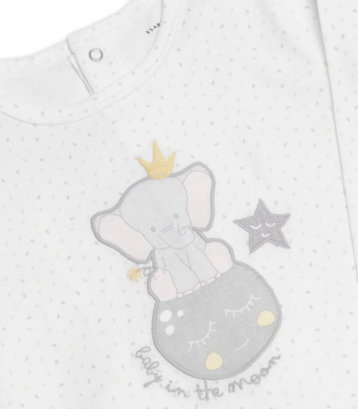 Pelele Bebé Manga Larga Elephant 25404