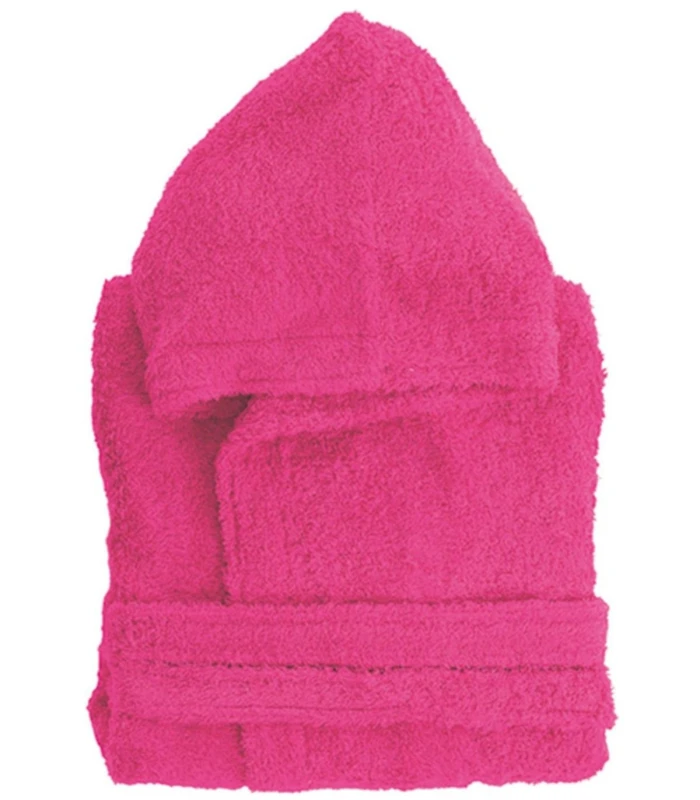 Albornoz Básico Infantil Stilia 100% Algodón con Capucha y Bolsillos