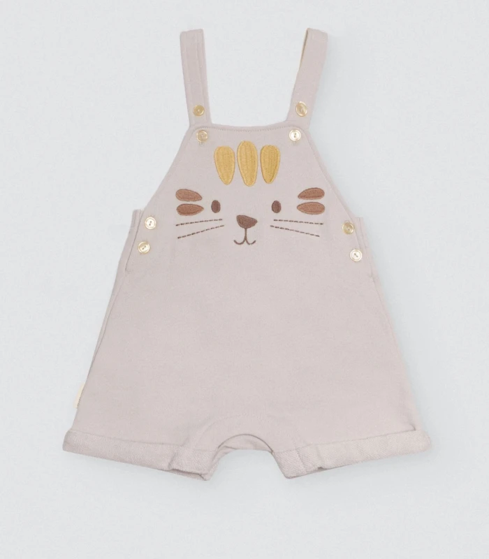Conjunto Bebé Peto León Safari Algodón Manga Corta 25571