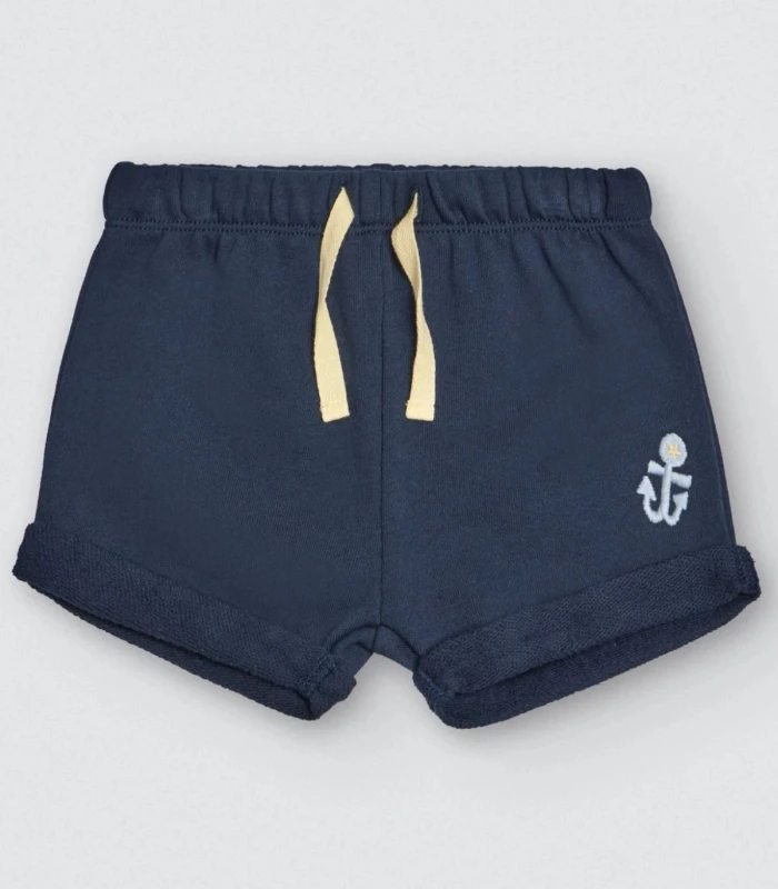 Conjunto Bebé Ancla Rayas Algodón Verano