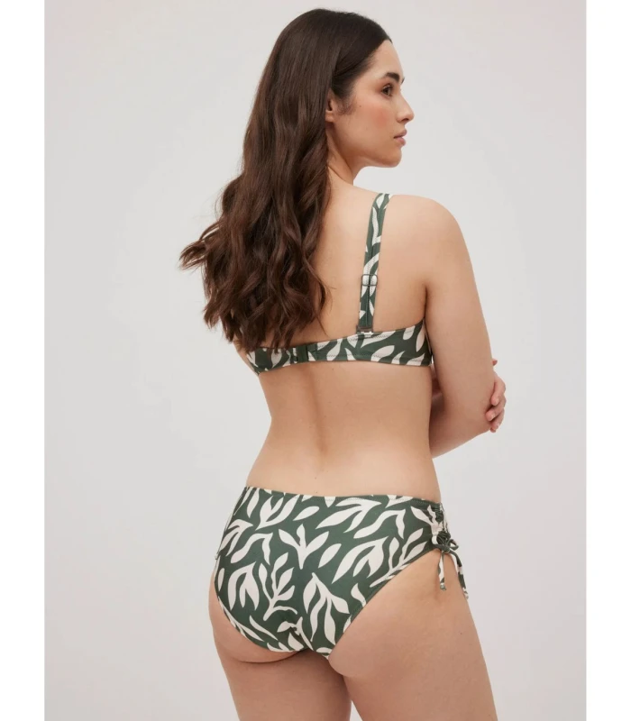 Bikini Reductor Brillo Estampado Copa C Ysabel Mora 83099