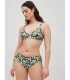 Bikini Reductor Brillo Estampado Copa C Ysabel Mora 83099