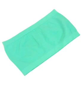 Top Bandeau Talla Única  Escote Recto y Elástico