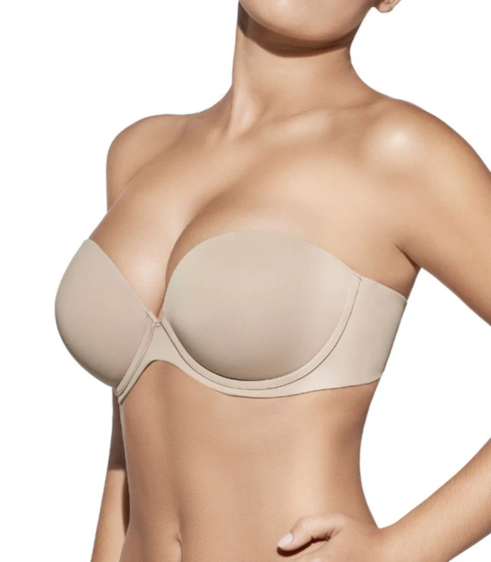 Sujetador Tania Selene Push Up Sin Tirantes