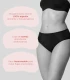 Braga Menstrual Mini Ysabel Mora | Absorbente, Antibacteriana y Cómoda