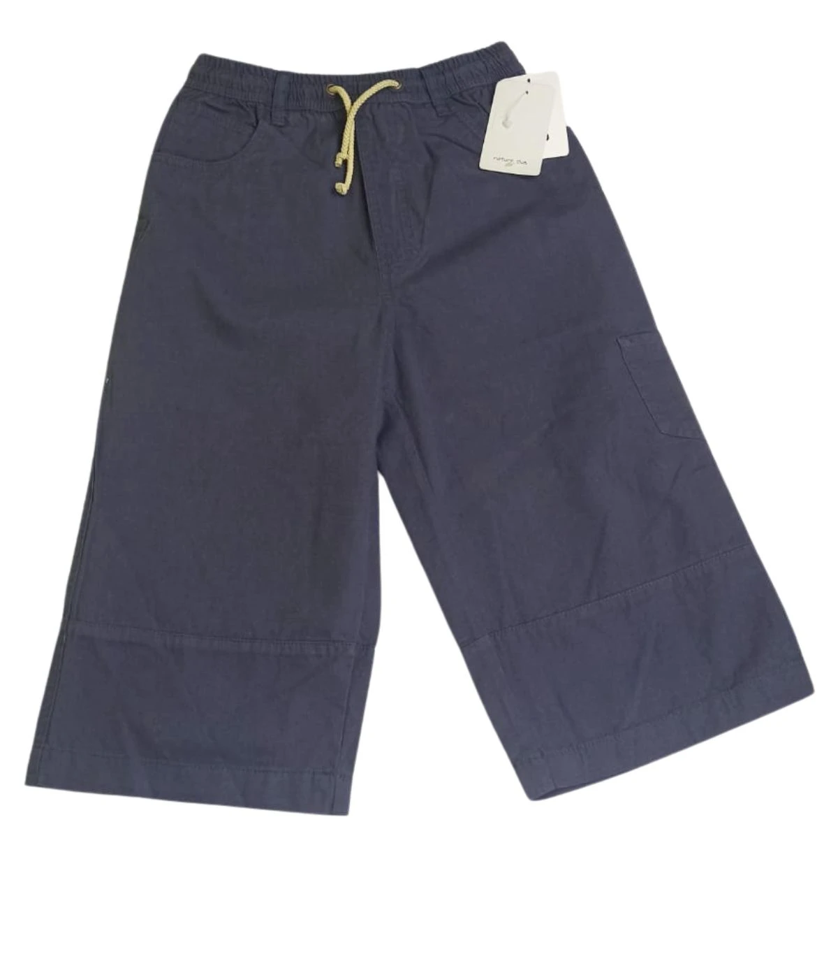 Bermudas Niño Gris Oscuro 100% Algodón de Nature Club