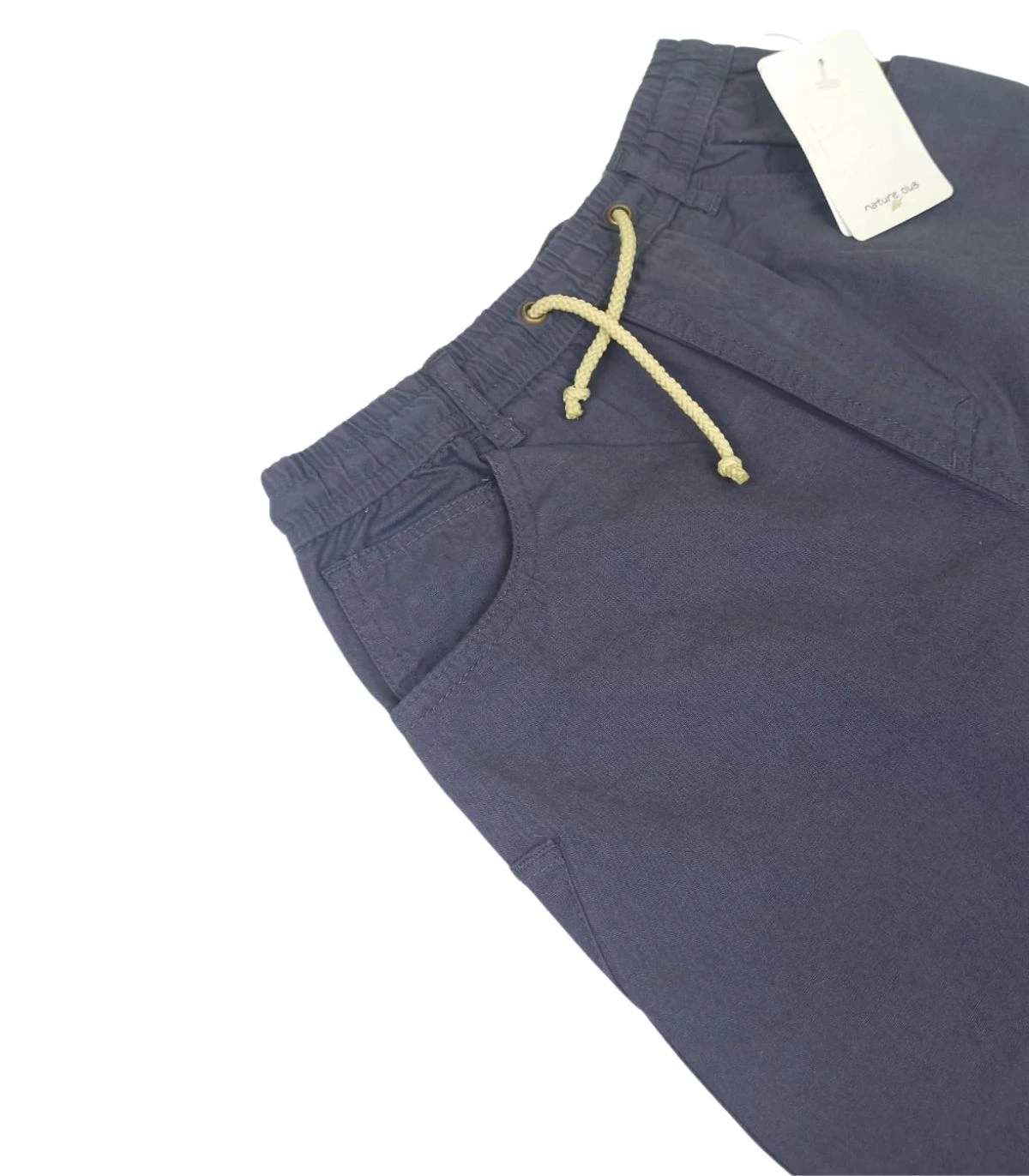 Bermudas Niño Gris Oscuro 100% Algodón de Nature Club