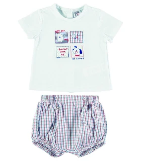 Conjunto Bebé Manga Corta "Be Codde"