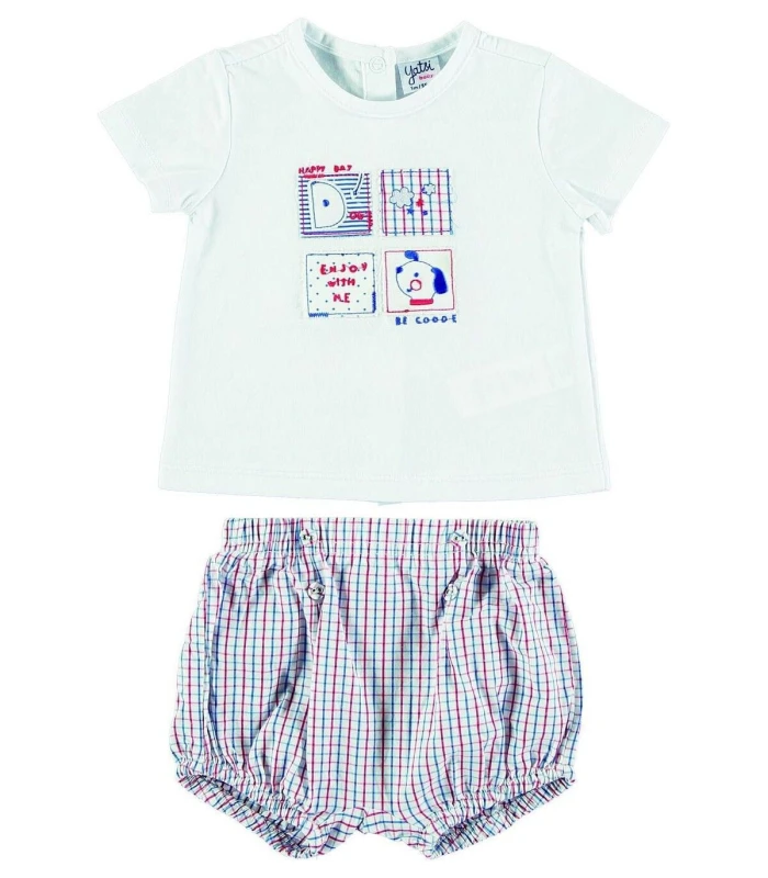 Conjunto Bebé Manga Corta "Be Codde"