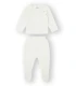 Conjunto Bebé Polaina y Jersey Tricot Crudo Yatsi 25200600