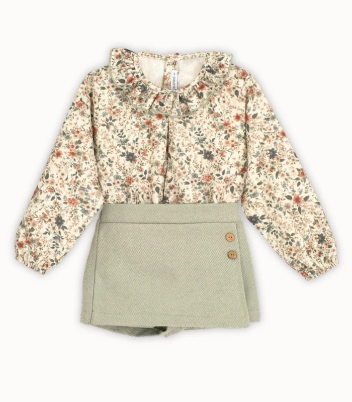 Conjunto Falda-Pantalón Niña Calamaro 11251 Bise