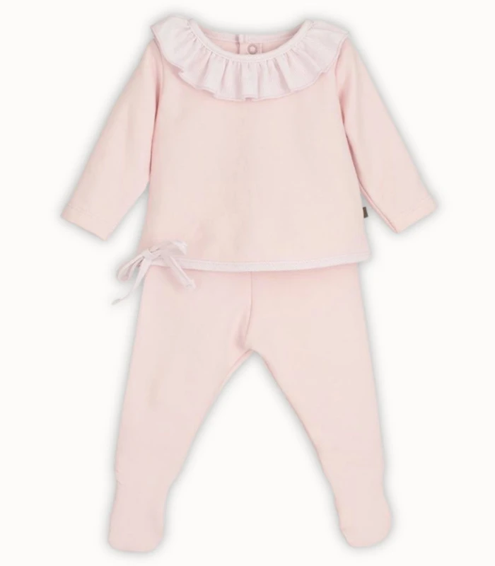Conjunto de Polaina Bebé Calamaro 11170 Lebeche Rosa