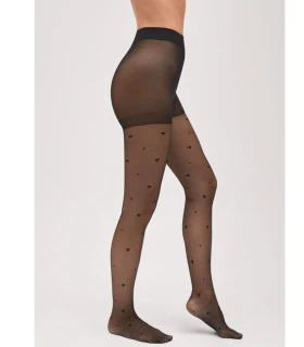 Panty Fantasía Ysabel Mora 16625 Corazones y Lunares