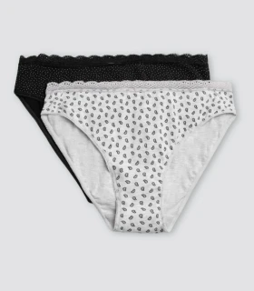 Pack de 2 Bragas Midi Ysabel Mora 19469