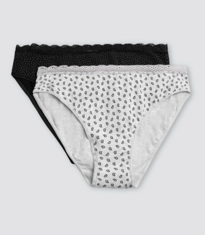 Pack de 2 Bragas Midi Ysabel Mora 19469