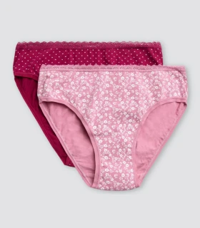 Pack de 2 Bragas Midi Ysabel Mora 19469