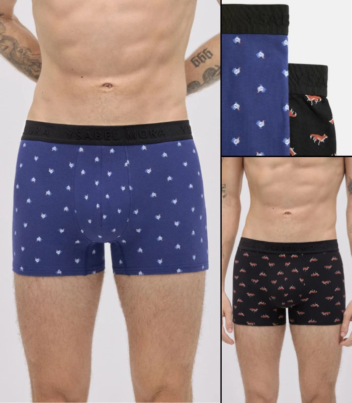 Pack de 2 Bóxers Ysabel Mora 20420 para Hombre