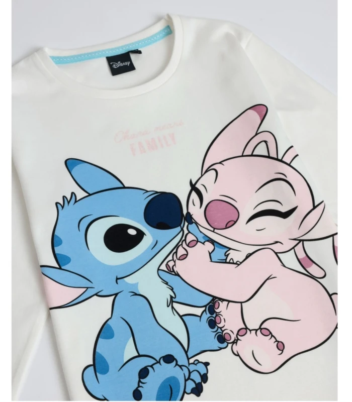 Pijama Niña Disney Ohana Manga Larga 62249